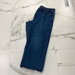20 Old Navy wide leg, high waist jeans